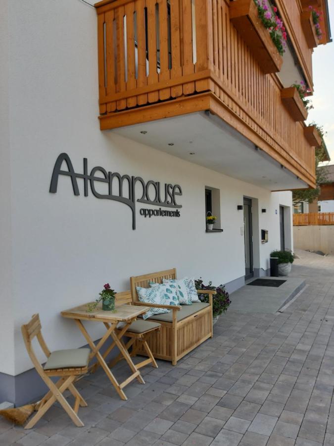Die Atempause - Appartements Флахау Экстерьер фото
